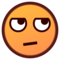 Face With Rolling Eyes emoji on Emojidex
